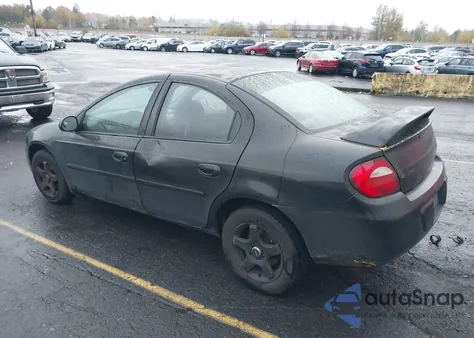 2003 Dodge Neon Sxt из США, поврежденный, VIN 1B3AS56C23D106588